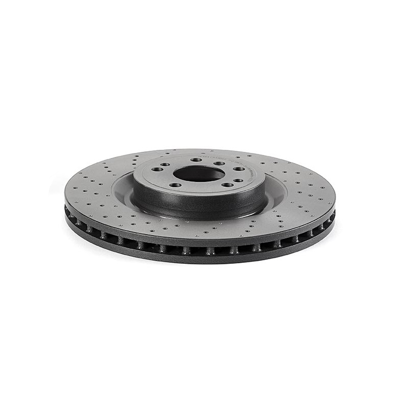 Mercedes Brembo Disc Brake Rotor - Front (350mm) (Cross-Drilled) 1664211500